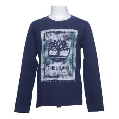 Long sleeve T-shirt (Blue) from Timberland Cotton, Elastane