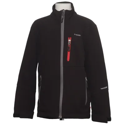 Softshell jacket (Black) from Rossi Elastane, Polyester