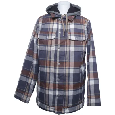 Overshirt (Blue, Brown, White) from Burton Snowboards Cotton, Nylon, Polyester, Polyurethane