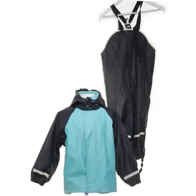 Regenkleding (Blauw, Zwart) van Kaxs by KappAhl Polyester, Polyurethaan