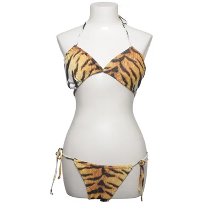 Bikini (Geel, Zwart) van Zaful Elastaan, Polyester
