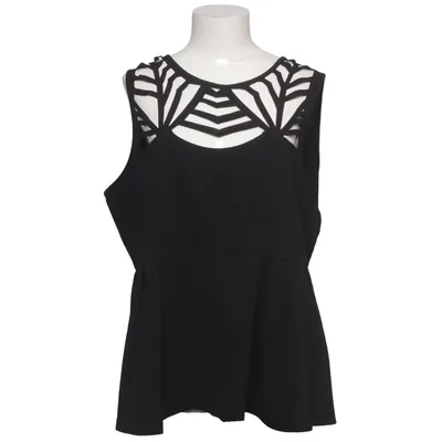 Top (Black) from Shein Elastane, Polyester