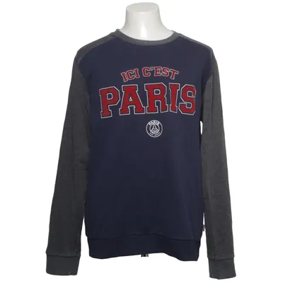 Sweatshirt (Blå, Grå, Rød) fra Paris Saint-Germain Bomuld, Polyester