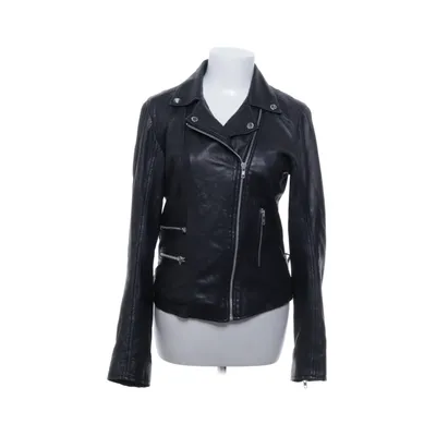 Bikerjack (Zwart) van MbyM Leer