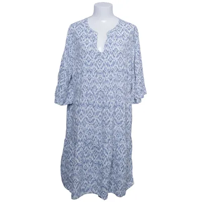 Robe (Bleu, Blanc) de Ellos Viscose