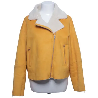 Shearling jacket (Yellow, White) from Zara Basic