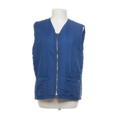 Outer vest (Blue) from Marcel Clair Polyamide, Polyester