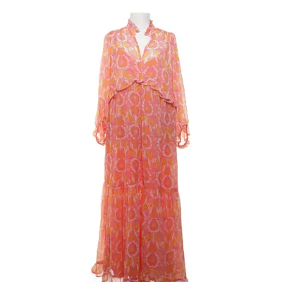 Maxi jurk (Roze, Oranje, Meerkleurig) van Ellos Polyester