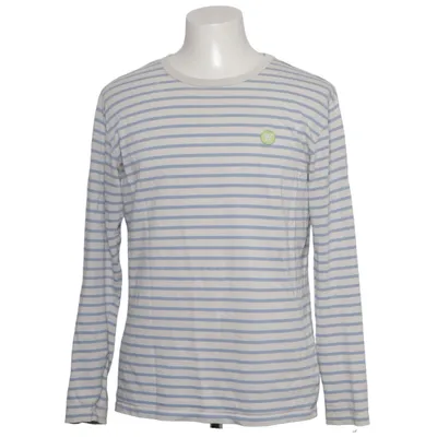 Long sleeve T-shirt (Blue, White) from Wood Wood Cotton