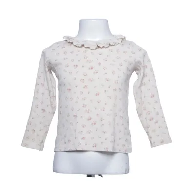 Långärmad t-shirt (Beige, Rosa, Grön) från Lindex Kids Bomull