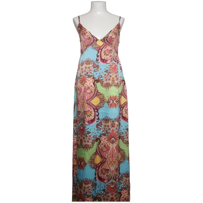 Maxi dress (Blue, Multicolored) from Hallhuber Trend Silk