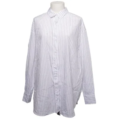 Shirt (White, Blue) from Pepco Polyester, Viscose