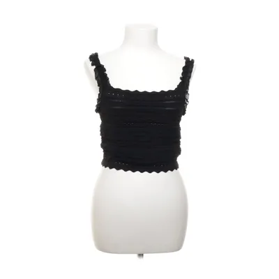 Crop top (Svart) från Sandro Elastan, Polyamid, Viskos