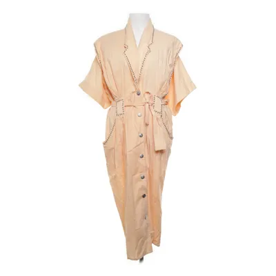 Jurk (80s, 1980s, studded, made in france) van Vintage Katoen