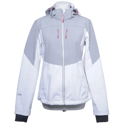 Softshelljakke (Grå, Hvid) fra Icepeak Elastan, Polyester