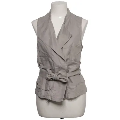 Vest (Beige) fra IKKS Bomuld, Linned