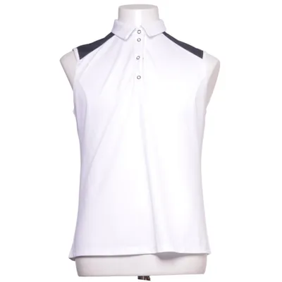 Poloshirt (Wit, Blauw) van Galvin Green Polyester