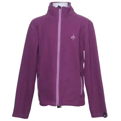 Fleece jacket (Purple) from Cross Sportswear Recycled polyester