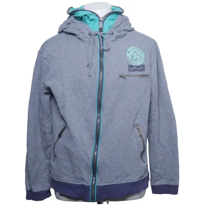 Capuchon sweater (Grijs, Blauw) van One Green Elephant Katoen