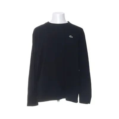 Lange mouwen shirt (Zwart) van Lacoste Sport Katoen, Polyester
