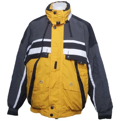 Ski-jas (Geel, Grijs, Meerkleurig) van Rehall Polyamide, Polyester