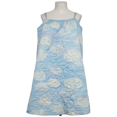 Klänning (Blå, Vit) från Helmstedt Polyester, Viskos