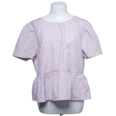 Top (Purple, White) from Carin Wester Cotton, Polyester