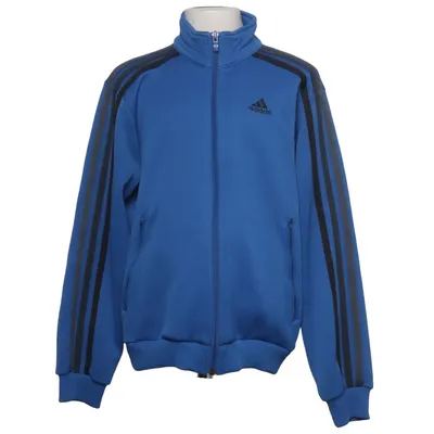 Veste de sport (Bleu, Noir) de Adidas Coton, Polyester