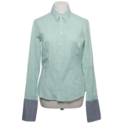 Hemd (Grün, Weiß, Blau) von Tommy Hilfiger Baumwolle, Elasthan