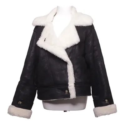 Shearlingjacka (Svart, Vit) från ONLY Polyester