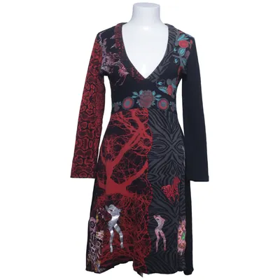 Robe (Noir, Rouge, Multicolore) de Desigual Coton