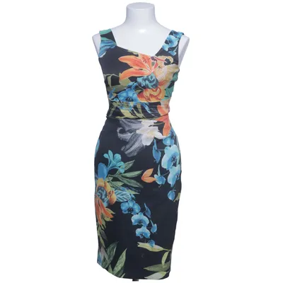 Jurk (Zwart, Meerkleurig) van Karen Millen Acetaat, Elastaan, Polyamide