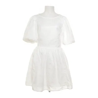 Jurk (Wit) van Divided by H&M Katoen, Polyester