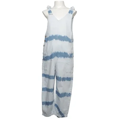 Dungarees (Blue, White) from Next Cotton