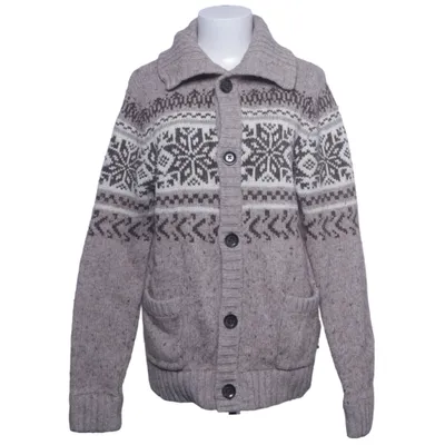 Cardigan (Beige, Brown) from Vailen Cotton, Wool