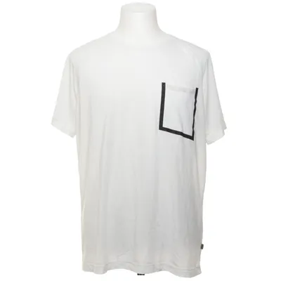 T-shirt (Vit, Svart) från Contra Bomull, Polyester