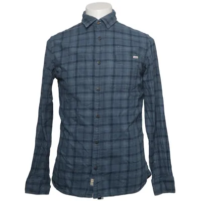 Chemise en flanelle (Bleu) de Jack & Jones Vintage Coton