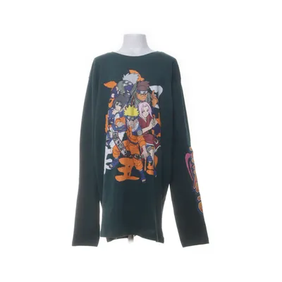 Long sleeve T-shirt (Green, Multicolored) from Naruto Cotton