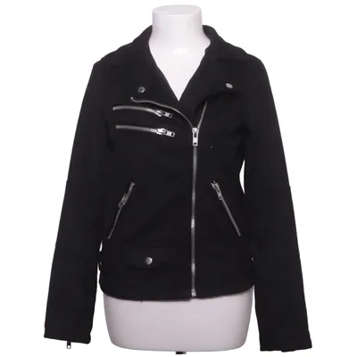 Bikerjakke (Sort) fra Sparkz Polyester
