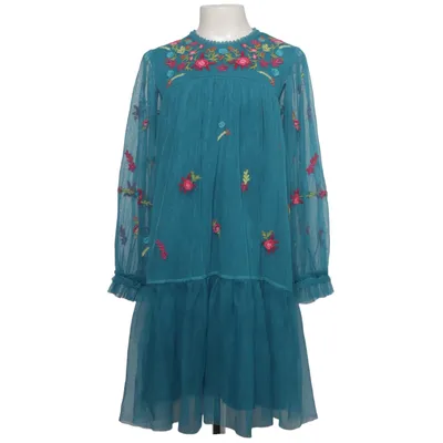 Robe (Bleu, Multicolore) de Next Coton, Polyamide