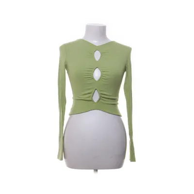 Crop top (Green) from The Kript Cotton, Elastane