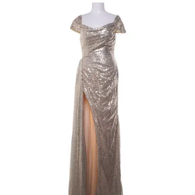 Evening gown (Beige, Gold) from TS Couture Polyester