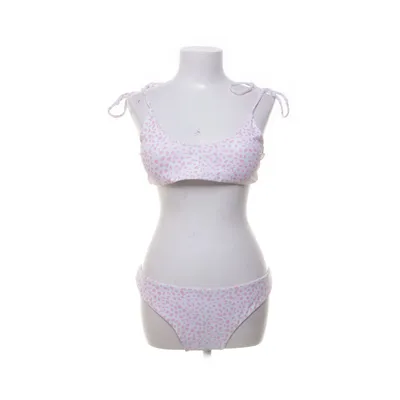 Bikini (Vit, Rosa) från Shein Polyester, Elastan