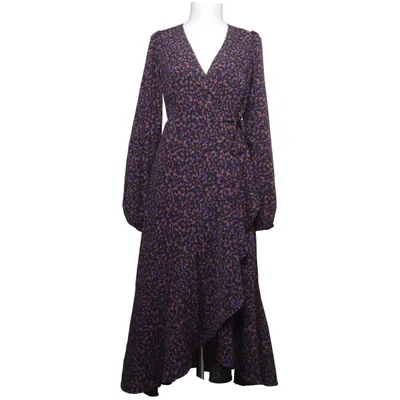 Omlottklänning (Blå, Brun, Svart, Flerfärgad) från Pernilla Wahlgren Polyester