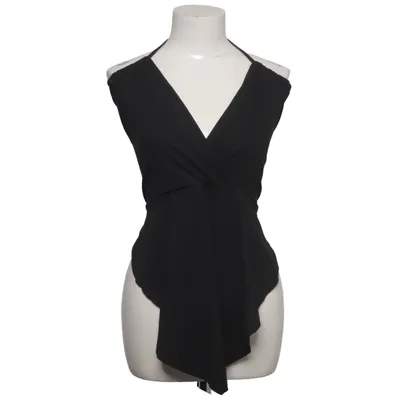 Haltertop (Zwart) van Shein Curve Elastaan, Polyester