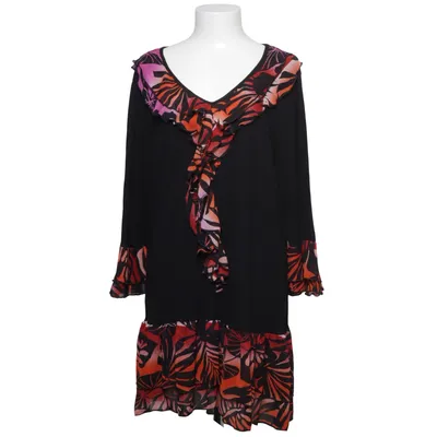 Robe (Noir, Multicolore) de Ecoline Élasthane, Polyester, Viscose