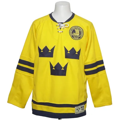 Hockeytröja (Gul, Blå) från Tre Kronor Polyester