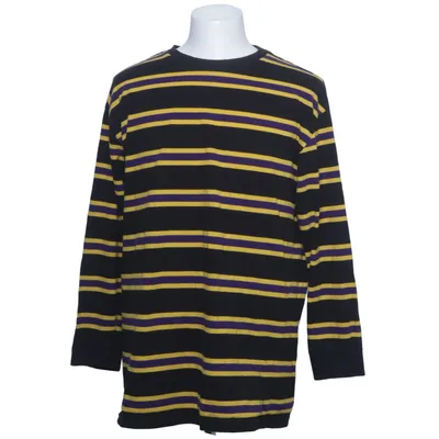 Langærmet t-shirt (Sort, Gul, Lilla) fra Urban Classics Bomuld
