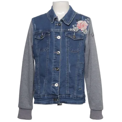 Spijkerjas (Blauw, Grijs) van Steeds Katoen, Elastaan, Polyester