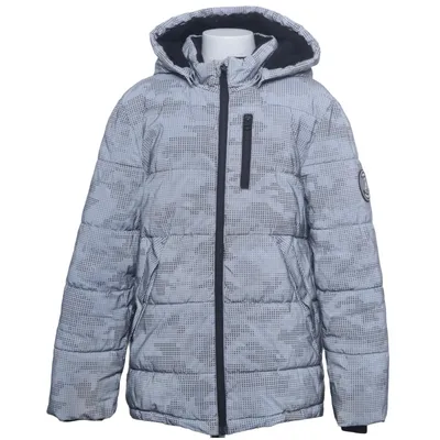 Vinterjakke (Grå, Sort) fra Outerwear by Name It Polyester